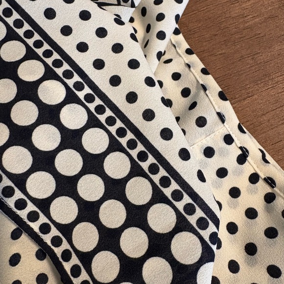 J Crew Sleeveless Polka Dot Blouse - Picture 5 of 5